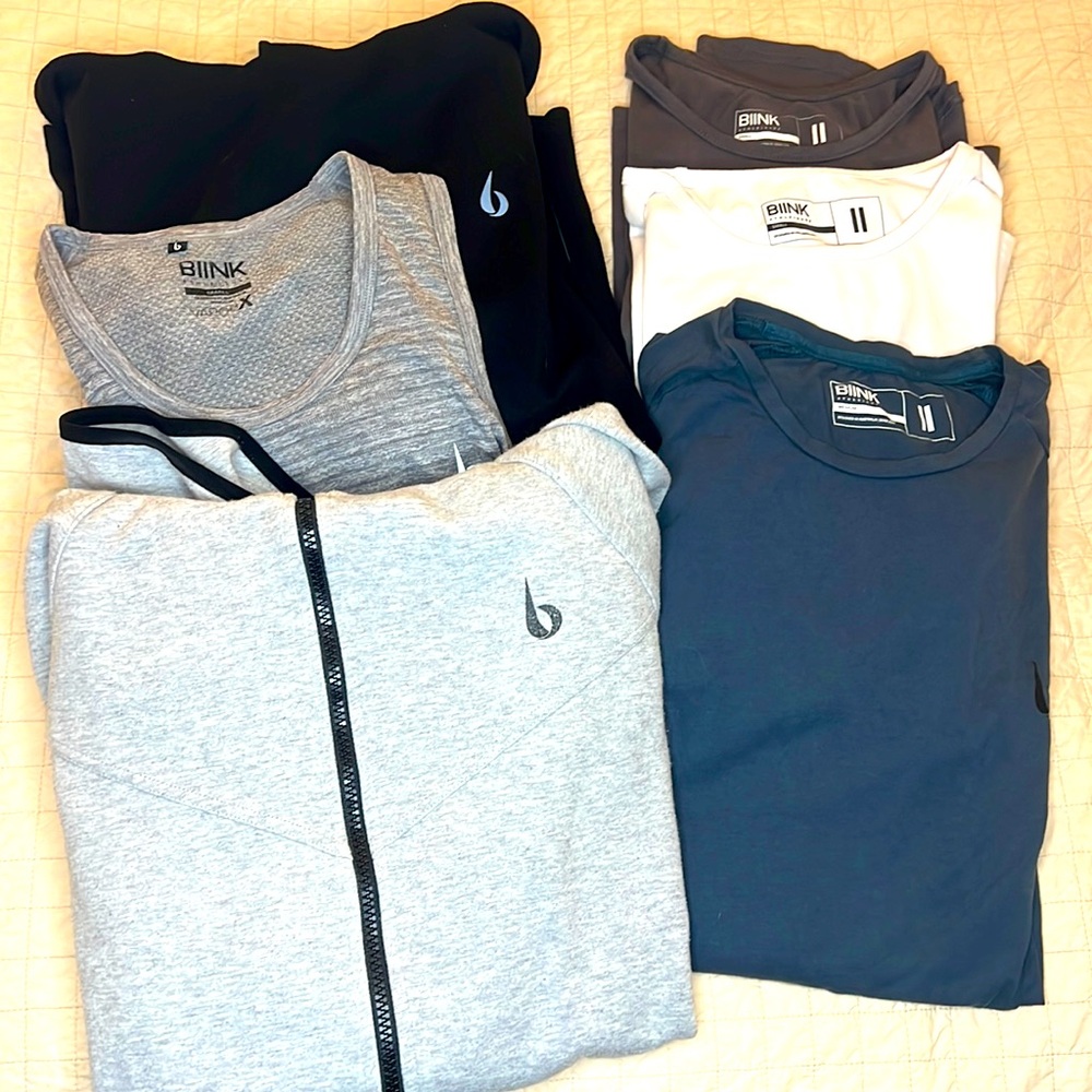 Lot of biink athleisure hoodies and tops S/M